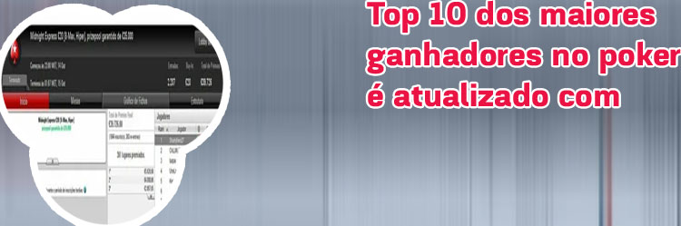 Top 5 jogadores de poker